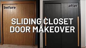 Old Sliding Closet Door Makeover: How to Update It for a Modern Look