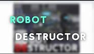 Robot Destructor - Scratch game play