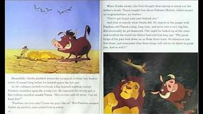"The Lion King" - Read along (Book and Record) - Disney