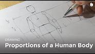 Learn how to draw easily: Learn the human body proportions