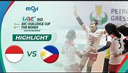 Highlight AVC Challenge Cup for Women 2023 - Indonesia vs Philippines 3 - 0 | Moji