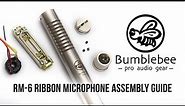 Bumblebee Pro Audio RM-6 Ribbon Mic Assembly Guide