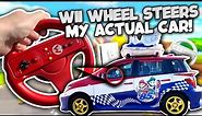 Nintendo Wii Wheel as my Steering Wheel🤯😱 DIY Hack