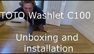 Toto Washlet Japanese Bidet Toilet - Unboxing + Installation