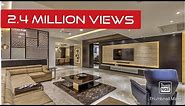 Modern 4000 sq ft 4 BHK home interiors by Rajesh Ranka