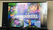 Dora The Explorer Undercover Dora 2008 DVD Menu Walkthrough