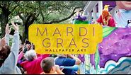 Mard Gras Art Slideshow - Wallpaper - TV Art Screensaver