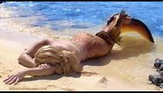 Real Life Mermaid Melissa Footage on Tropical Island