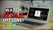 How To Watch Netflix Offline On Your PC or Smartphone