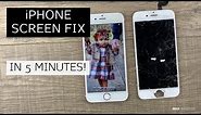 How to Fix a Cracked iPhone 6s Screen in 5 Minutes - Step by Step Guide