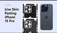 How to Apply Skin on Apple iPhone 15 Pro | VecRas