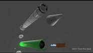 SOLID PROPELLANT ROCKET solid fuel rockets with full 3d animation learn from the base 720p