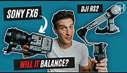 Balancing the Sony FX6 on the DJI Ronin RS2 | THE BEST GIMBAL for Cinema Cameras?