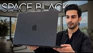 SPACE BLACK MacBook Pro M3 Pro Unboxing + Space Gray Comparison!
