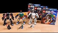 LEGO Star Wars Mech's REVIEW | Set's 75368 / 75369 / 75370