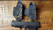 Trigger Guard Holster - QVO Tactical vs Rounded (Concealment Express) options for Sig P365 Series