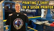 Wholesale DTG T-shirt Printing That's Durable Like Screen Printing? Printed Using $850k DTG Printer