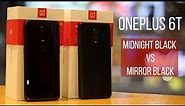 OnePlus 6T Unboxing: Midnight Black vs Mirror Black Color Comparison!