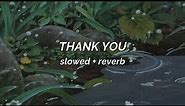 Dido - Thank you | Stan loop | (slowed + reverb) Lyrics English - Sub. Español