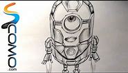 Dibujar Minion Iron Man