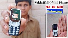 Smallest Phone In The World / Nokia BM 10 Mini Phone Unboxing 2021