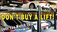 WATCH Before you BUY A LIFT!! Garage Four-Post LIFT UPDATE