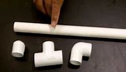 Beginner Tutorial Cut and Assemble PVC Pipe