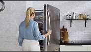 Hisense 17.1 cu.ft. Counter-Depth Bottom-Freezer Refrigerator (Stainless Steel) ENERGY STAR