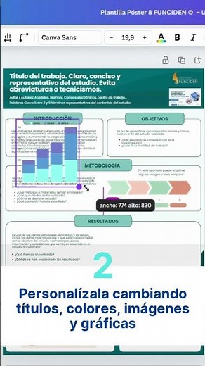 🎓 Plantillas listas para tu póster científico – en 3 pasos