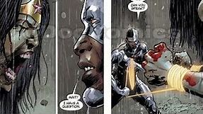 DCeased Chronicles: Zombie Wonder Woman BEHEADED Cyborg