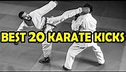 (kumite) Top 20 Best Karate Kicks