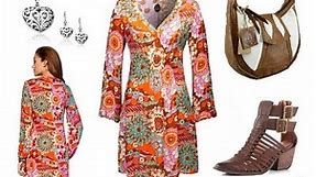 70er Kleider Outfit: Party & Disco Kleider im 70er Jahre Style