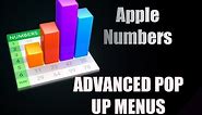 Apple Numbers | Advanced Drop Down Menus