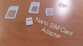 Noosy Nano SIM Card Adapter Review and Demo