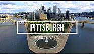 Pittsburgh, PA | 4K Drone Footage | Aerial Views of the City Skyline