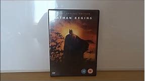 Batman Begins (UK) DVD Unboxing