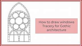 Draw gothic windows (6)