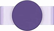 PopSockets PopGrip Slide for iPhone SE, 7 and 8 Apple Silicone Case - Fierce Violet