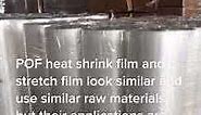 POF Heat Shrink Film Stretch Film PE Wrap Film PVC Shrink Film