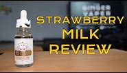 STRAWBERRY MILK e liquid REVIEW by Moo e-liquids