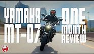 This might be the BEST bike this year! | 2021 Yamaha MT-07 1 Month Review