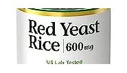 Nature's Bounty Red Yeast Rice, Herbal Supplement, 600mg, 250 Capsules