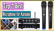 ✅ Top 7 Best Microphones for Karaoke - Including the NEW iPhone 14!