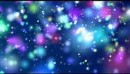 Abstract background with moving and flicker particles. Backdrop of bokeh HD, LOOP, FREE DOWNLODE