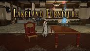 FFXIV: Lakeland Table & Chair - Housing Item