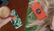 Dolphin Heart Pop Socket Drawing PopSockets PopGrip: Swappable Grip for Phones & Tablets PopSockets MagSafe PopGrip for iPhone
