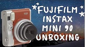 Fujifilm Instax Mini 90 unboxing!