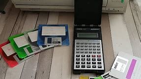 Casio FX100 Calculator - Cleanup and Battery Replacement