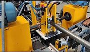 Automatic Pipe Drilling Machine | Scaffolding Auto Pipe Drilling SPM | Robologic