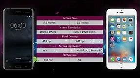Nokia 6 vs Apple iPhone 6s Plus - Phone comparison